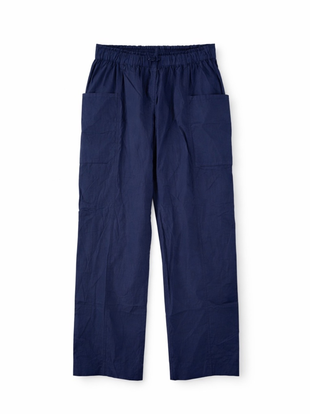 Xirena Jake Pants Small Navy Cotton Poplin Straight Leg NWT